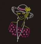 Character001 Rhinestone Transfer