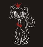 Cat002 Rhinestone Transfer