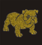 Dog006 Rhinestone Transfer