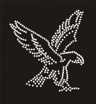Eagle001 Rhinestone Transfer