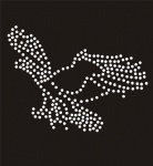Eagle002 Rhinestone Transfer