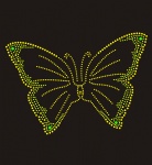Butterfly003 Rhinestone Transfer