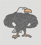 Eagle004 Rhinestone Transfer