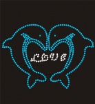 Fish004 Rhinestone Transfer