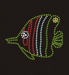 Fish006 Rhinestone Transfer