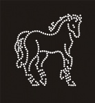 Horse004 Rhinestone Transfer