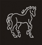 Horse004 Rhinestone Transfer