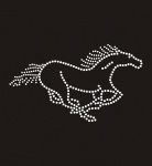 Horse005 Rhinestone Transfer