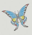 Butterfly019 Rhinestone Transfer