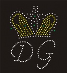 Crown010 Rhinestone Transfer