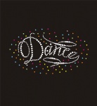 Dance021 Rhinestone Transfer