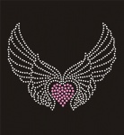 Wing006 Rhinestone Transfer